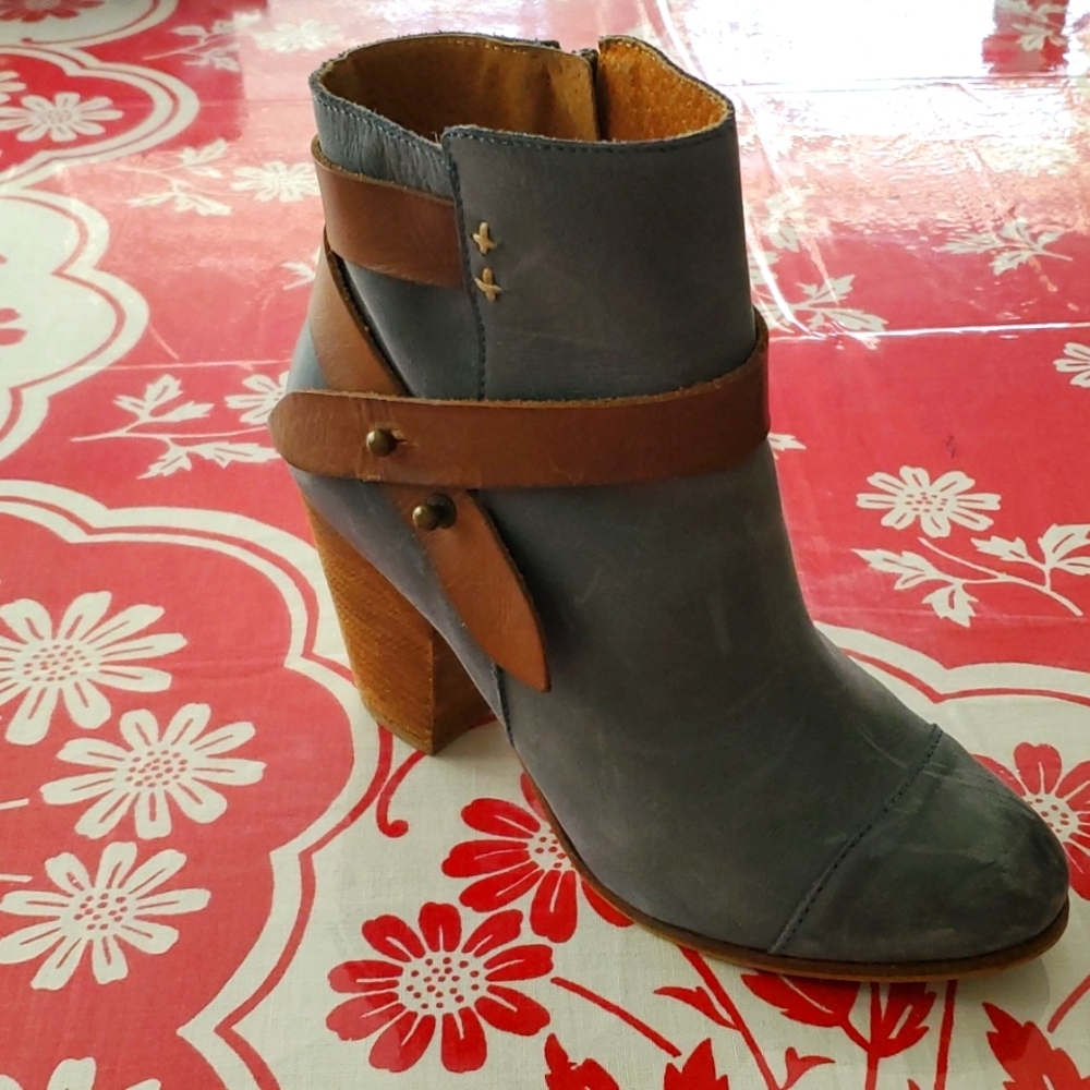 CHIO genuine leather ankle boots sz 6.5 - Picture 6 of 14